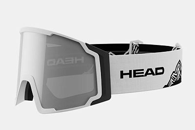 Превью Горнолыжная маска для переменной облачности Маска горнолыжная HEAD Neves White/Silver (391745)